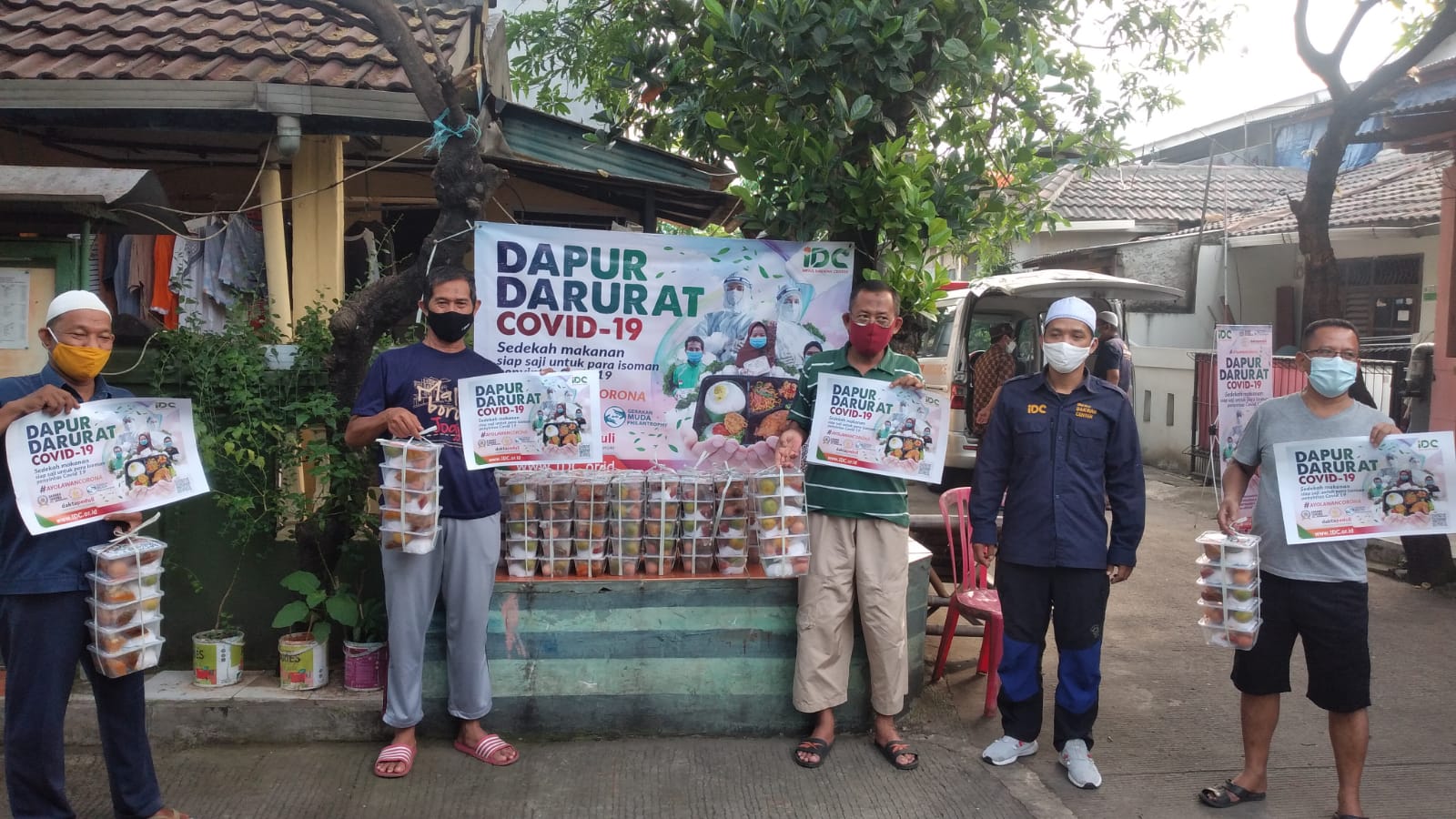 Penyintas Covid Isoman Tak Mampu Memasak, Bantuan IDC Sangat Membantu